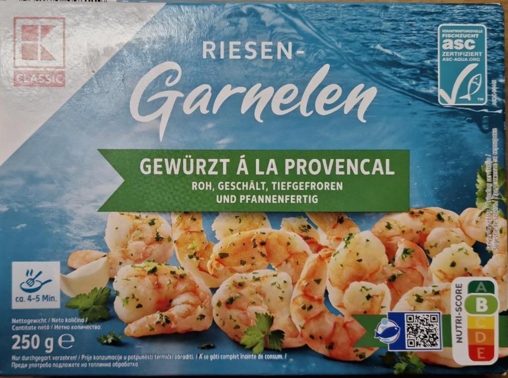 Fotografie - Riesen-Garnelen gewürzt á la provencal K-Classic