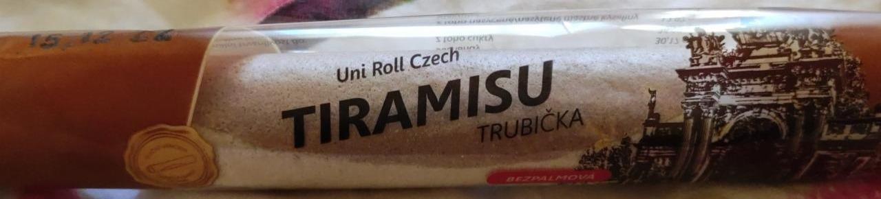 Fotografie - Tiramisu trubička Uni Roll Czech