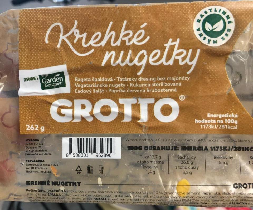 Fotografie - Bagety Krehké nugetky Grotto