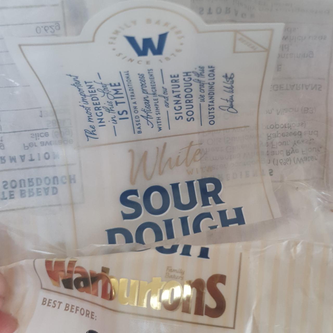 Fotografie - White Sour Dough Warburtons