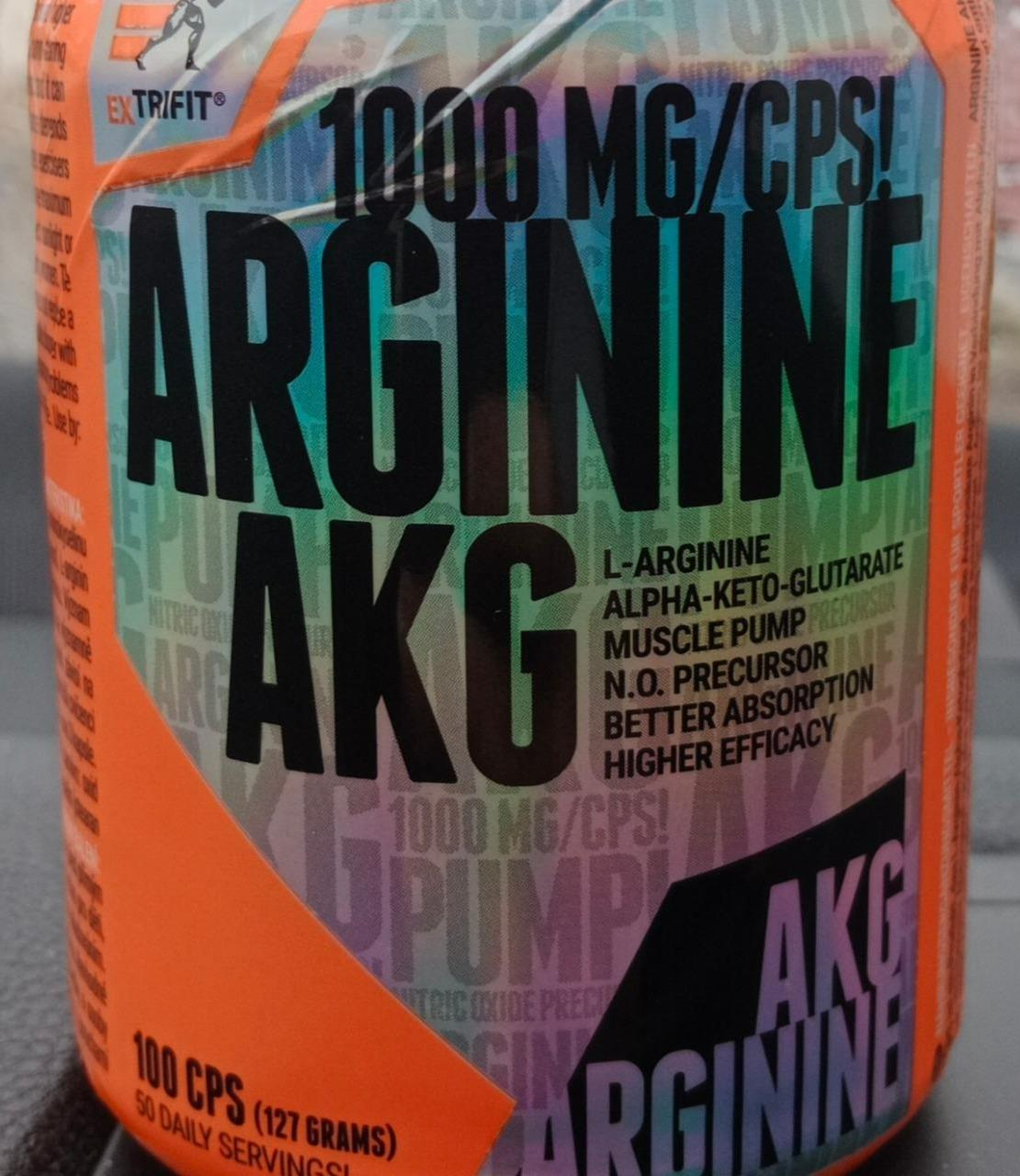 Fotografie - Arginine AKG 1000 MG Extrifit