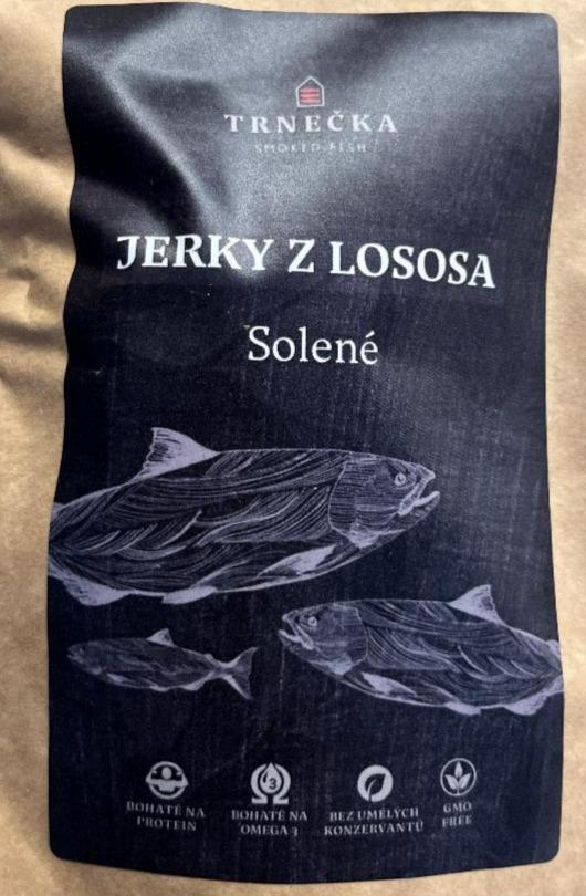 Fotografie - Jerky z lososa solené Trnečka