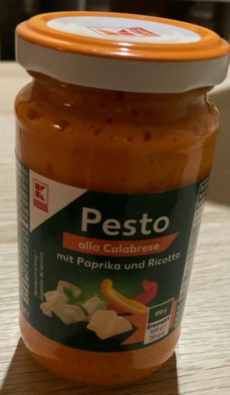 Fotografie - Pesto alla Calabrese mit Paprika und Ricotta K-Classic