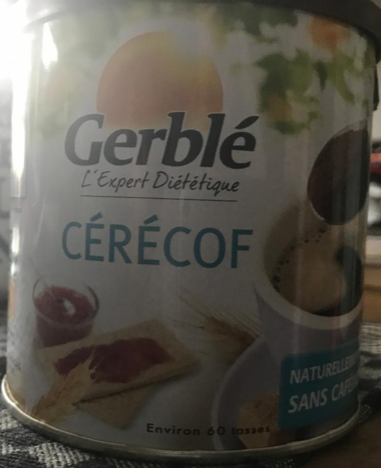 Fotografie - Boisson instantanée Cérécof Gerblé