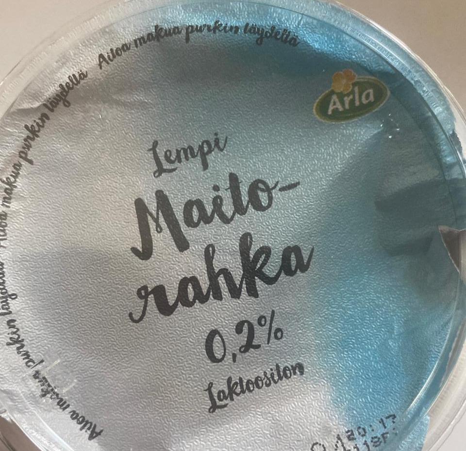 Fotografie - Lempi maitorahka 0,2% laktoositon Arla