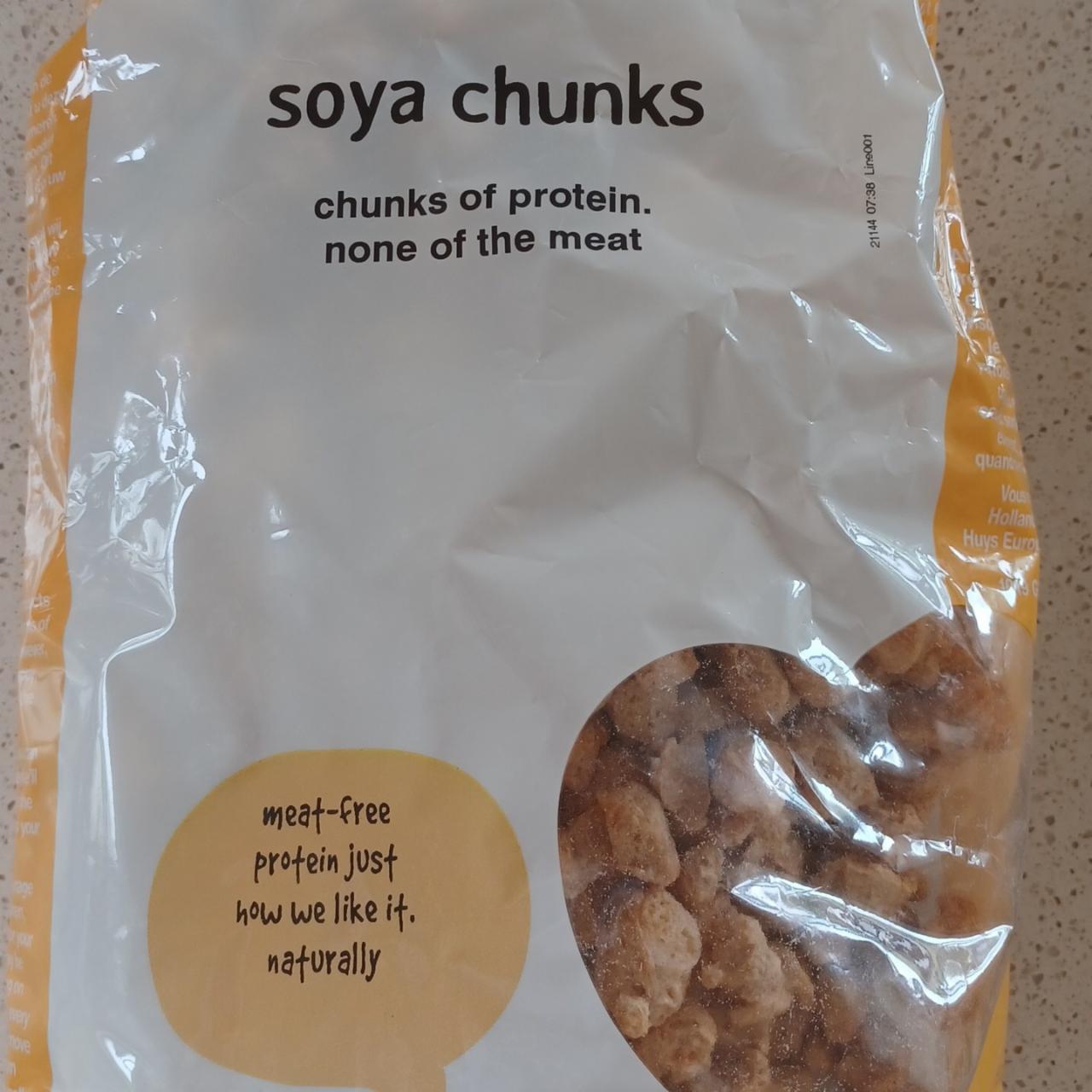 Fotografie - Soya Chunks Holland & Barrett