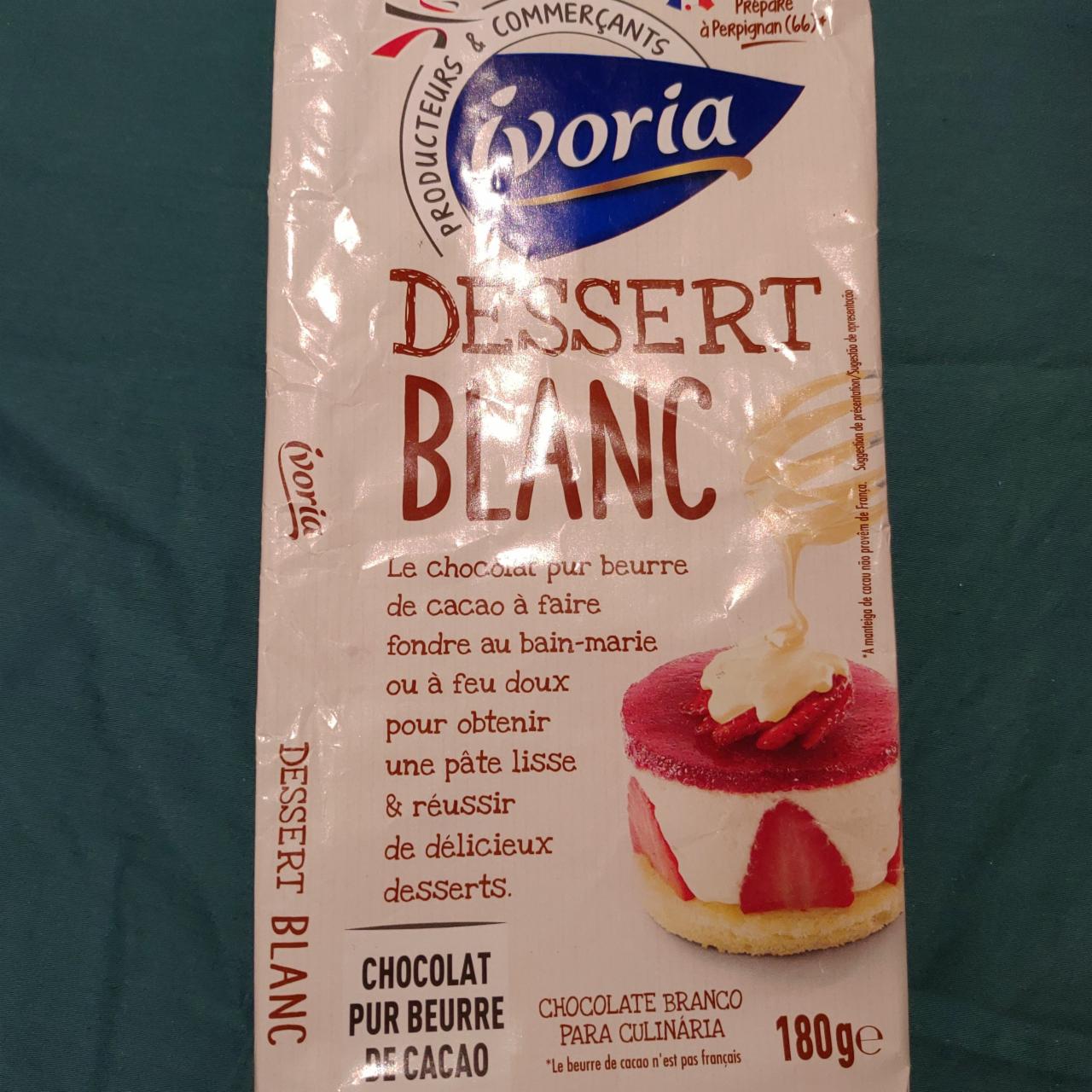 Fotografie - Dessert Blanc Woria