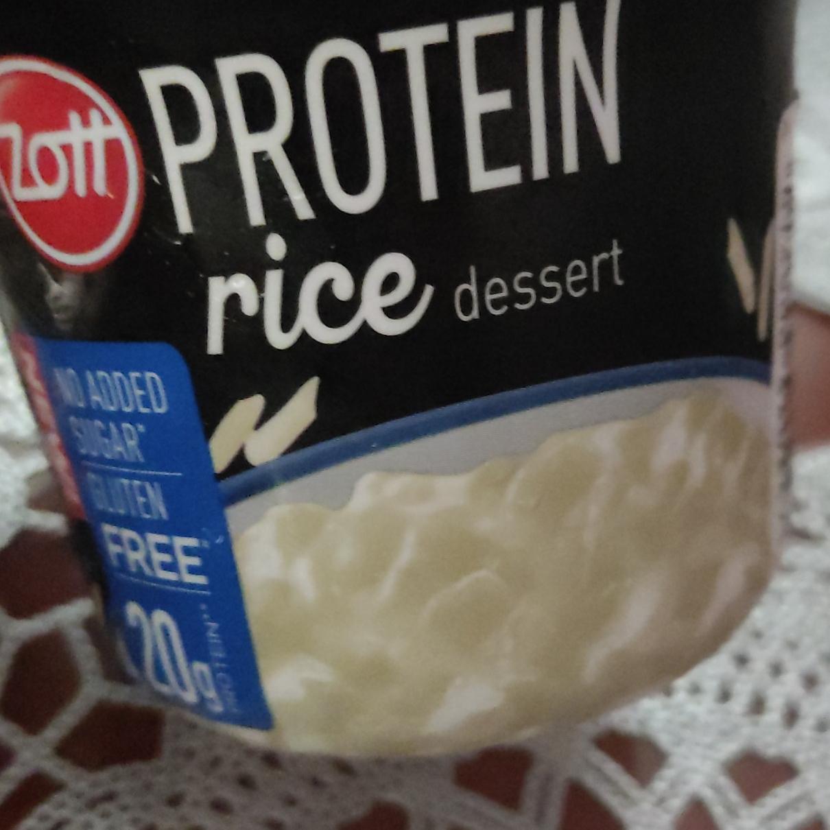 Fotografie - Protein Rice dessert Zott