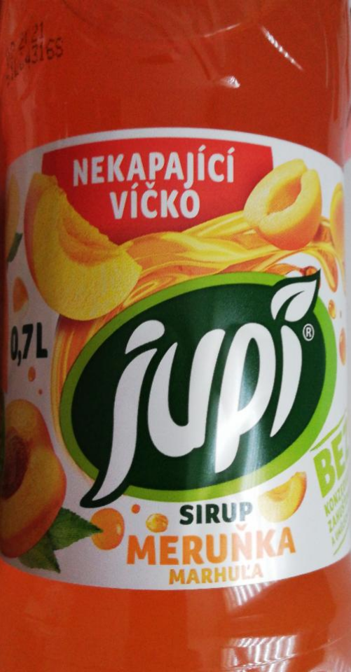 Fotografie - Jupí Sirup meruňka