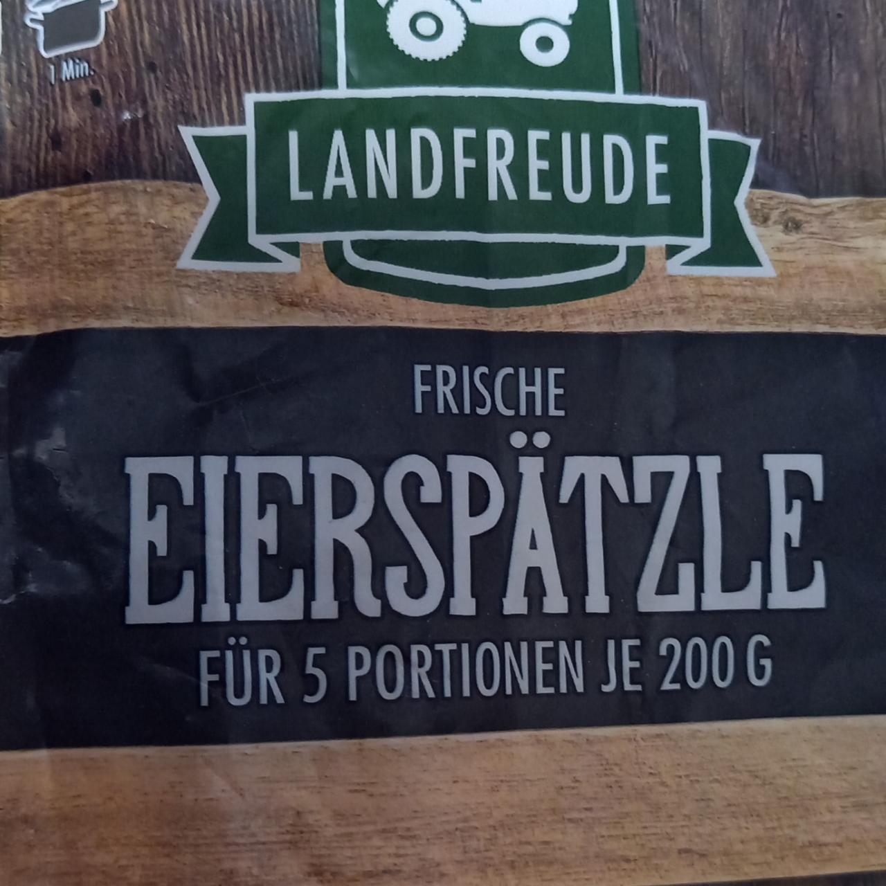 Fotografie - Frische Eierspätzle Landfreude