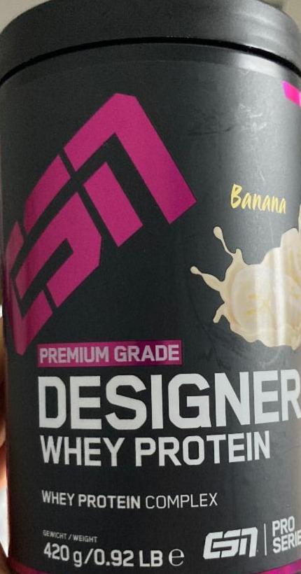 Fotografie - ESN Designer Whey protein Banana