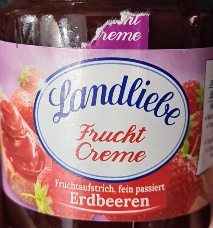 Fotografie - Marmeláda Landloebe Frucht Creme jahoda Landliebe