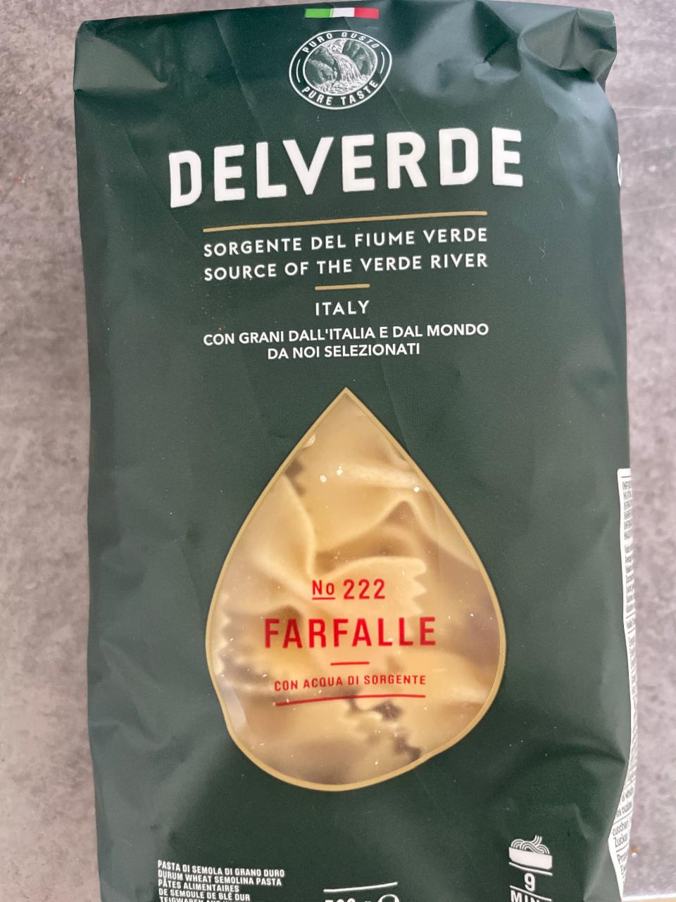 Fotografie - Farfalle no 222 Delverde