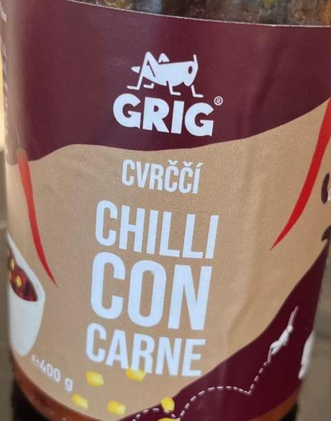 Fotografie - Cvrččí Chilli con carne Grig