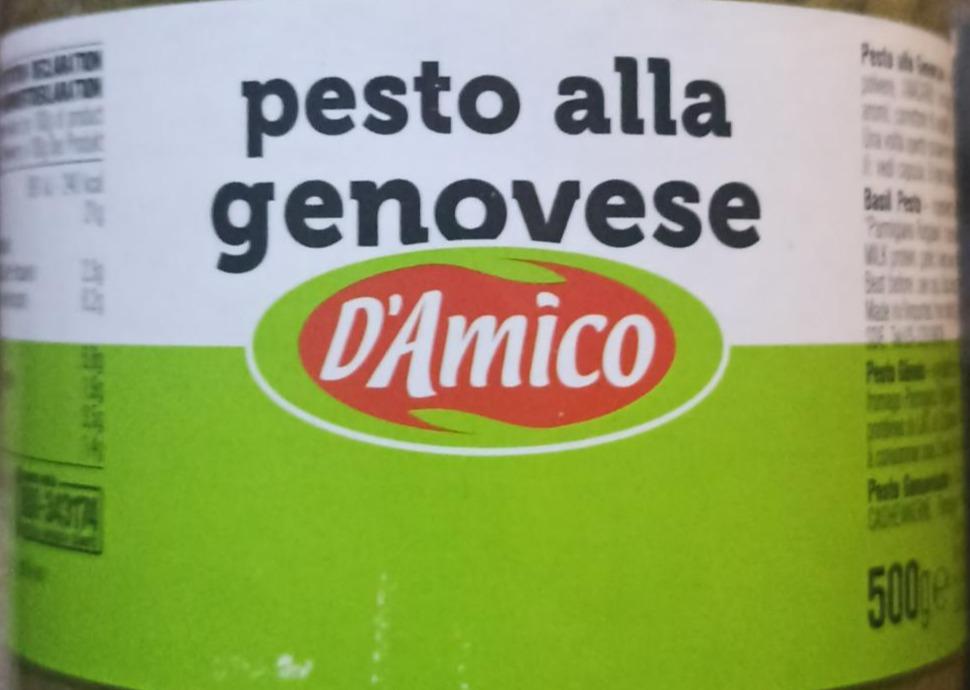 Fotografie - Pesto alla genovese D'amico