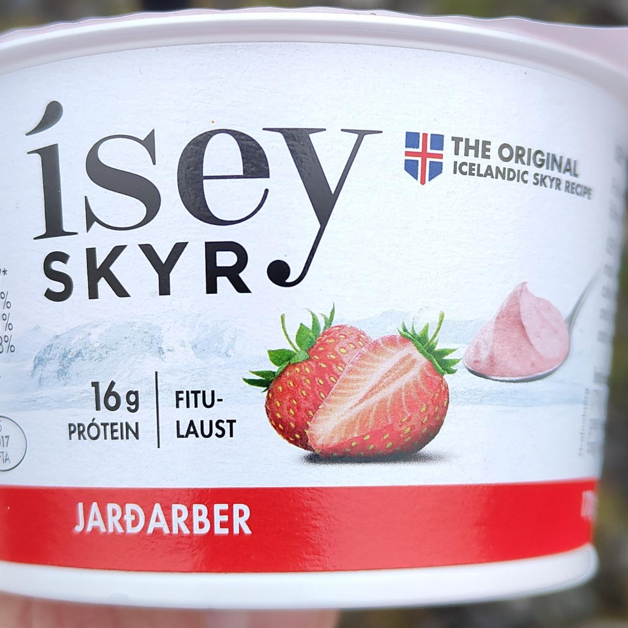 Fotografie - Jarðarber Ísey Skyr