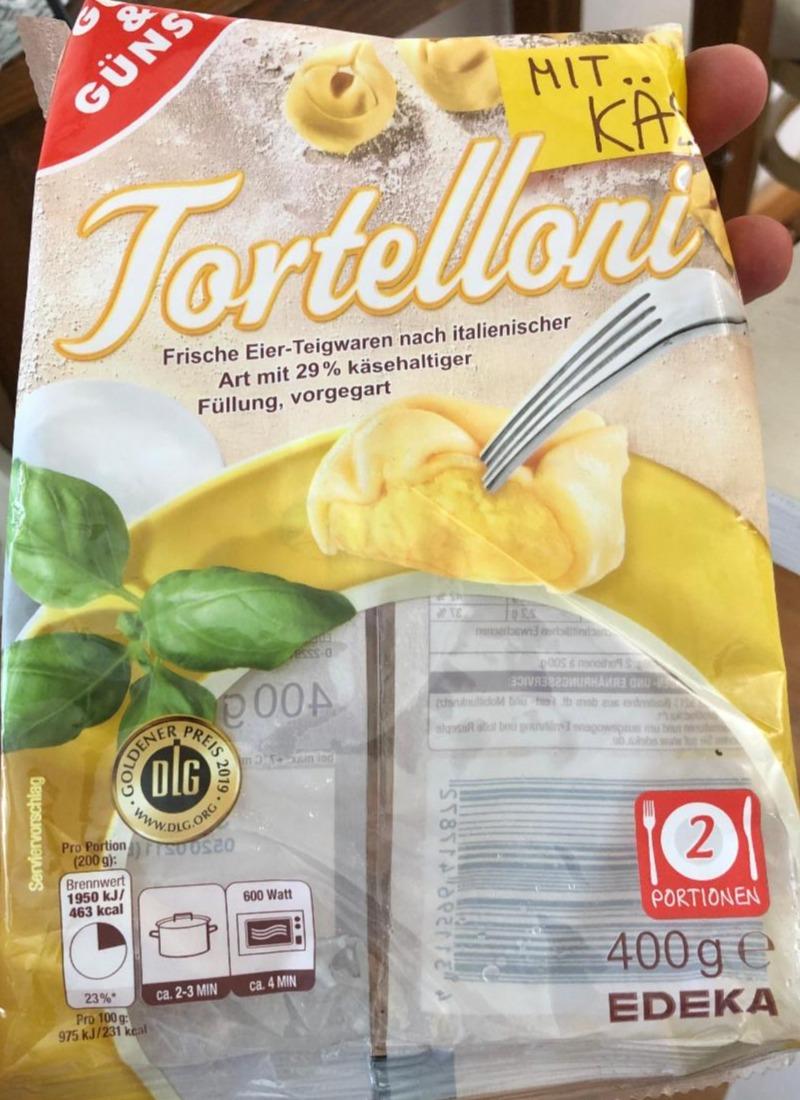 Fotografie - Tortelloni mit Käse Gut & Günstig