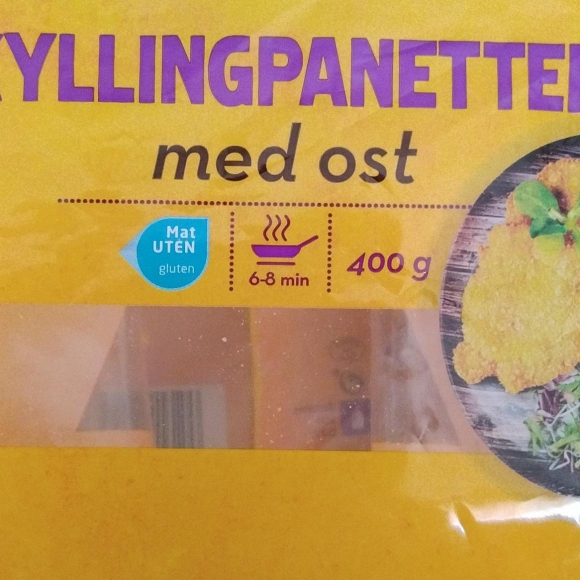 Fotografie - Kyllingpanetter med ost Coop