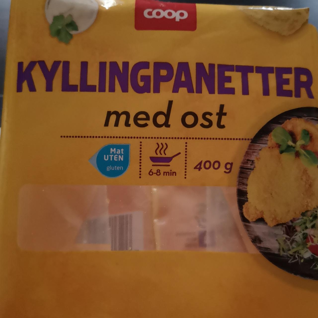 Fotografie - Kyllingpanetter med ost Coop