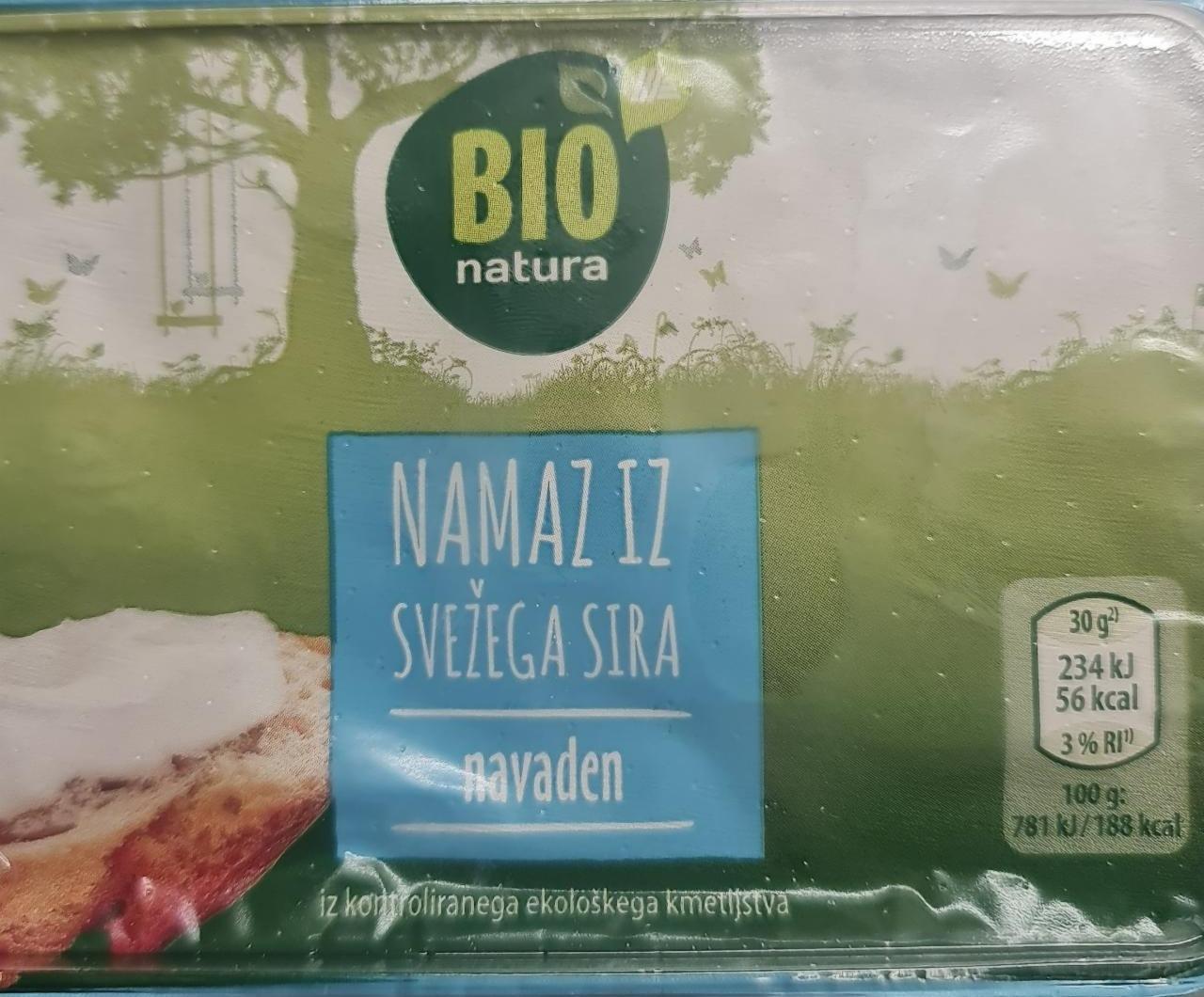 Fotografie - Namaz iz svežega sira navaden Bio natura