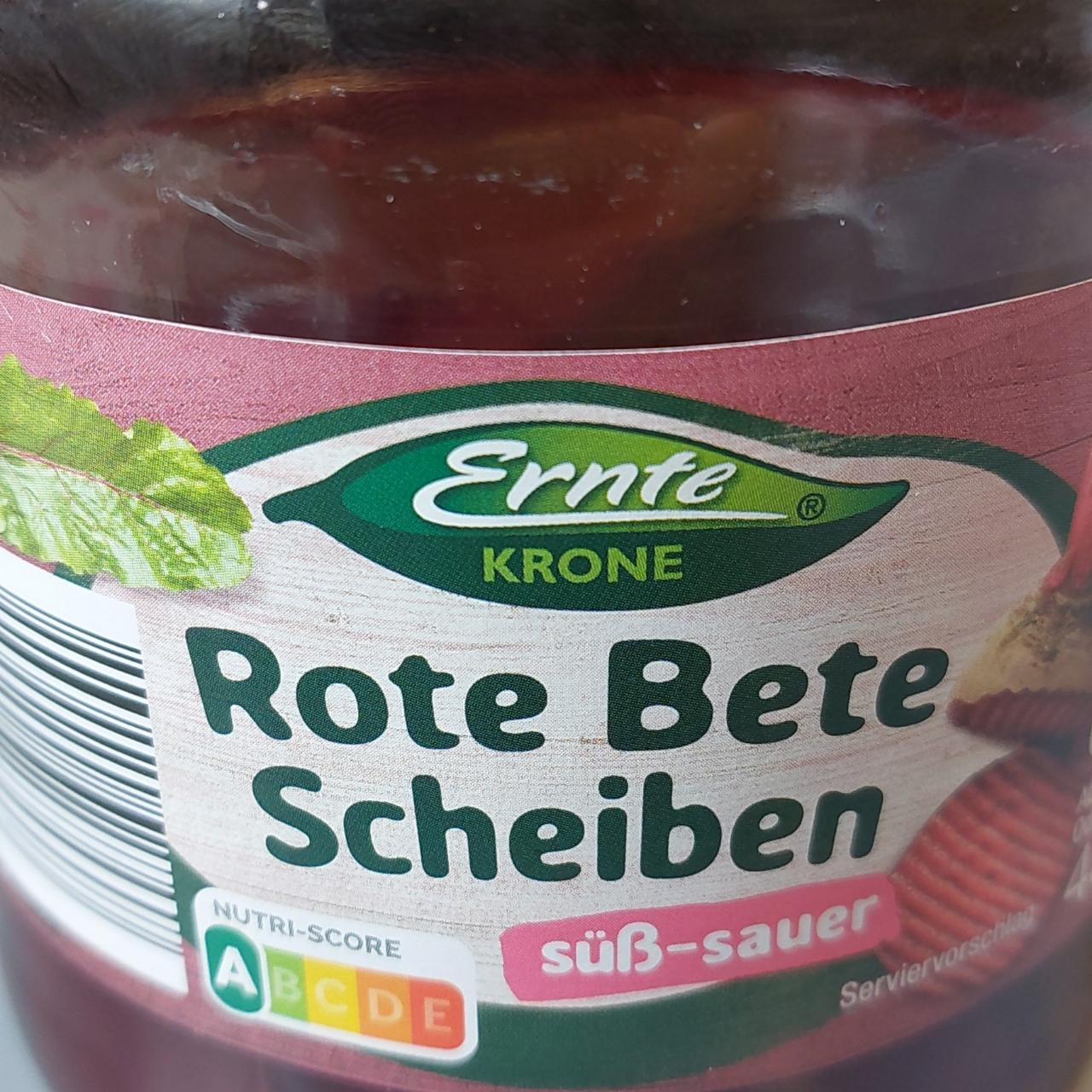 Fotografie - Červená řepa rote bete scheiben Ernte Krone