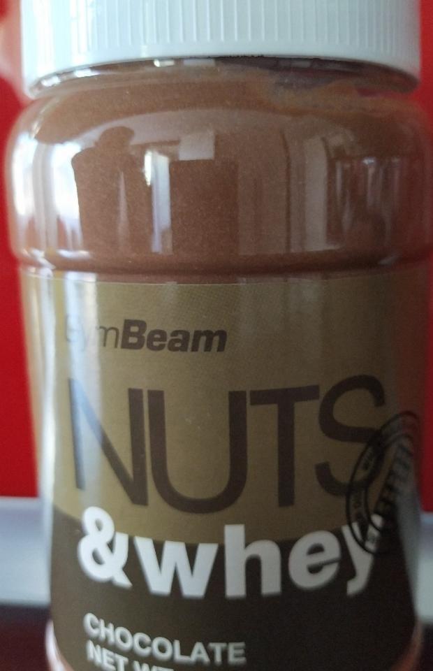 Fotografie - Nuts & whey Chocolate GymBeam