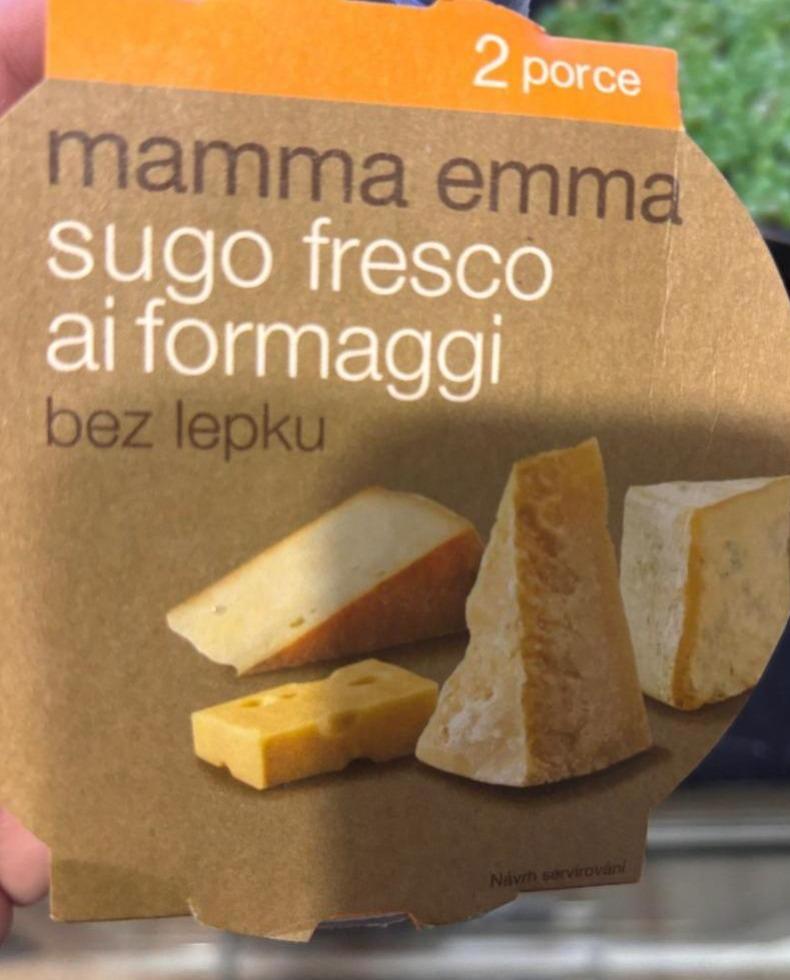 Fotografie - Sugo fresco ai formaggi bez lepku Mamma emma