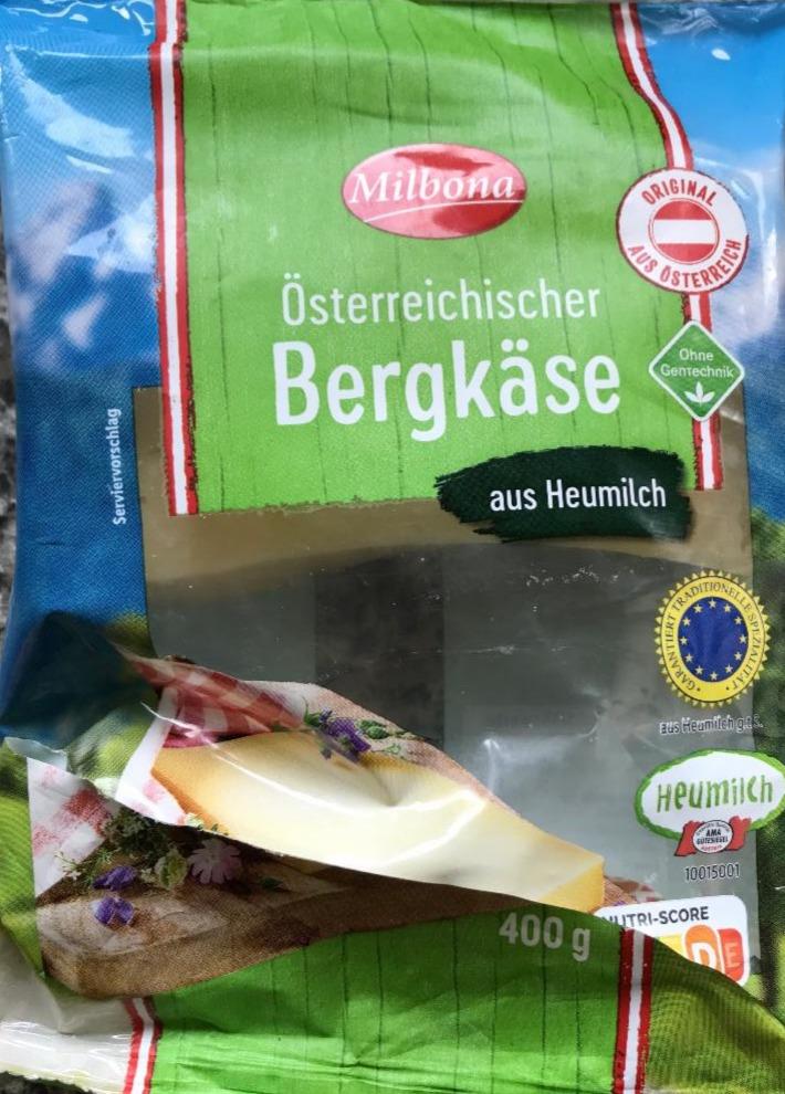 Fotografie - Österreichischer Bergkäse aus Heusmilch Milbona