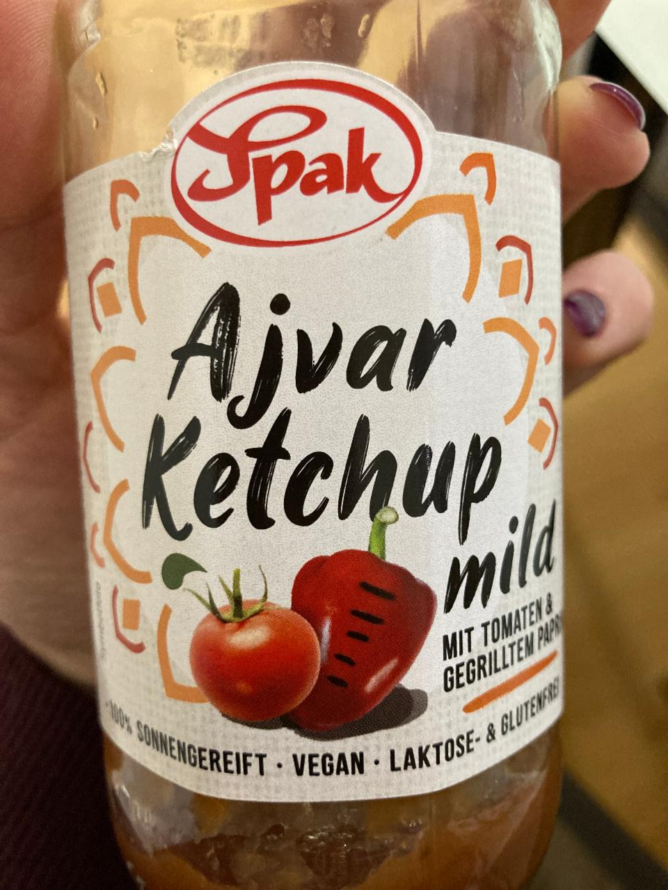 Fotografie - Ajvar Ketchup mild Spak