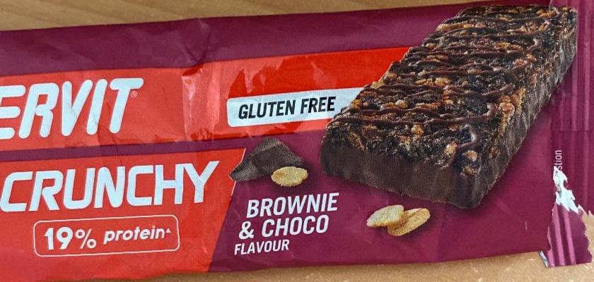 Fotografie - Power crunchy energy bar brownie a choco Enervit