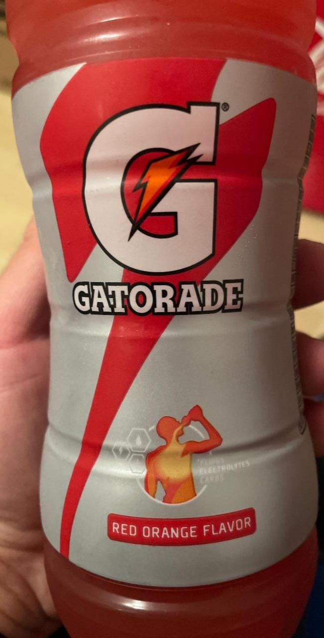 Fotografie - Red Orange Flavor Gatorade