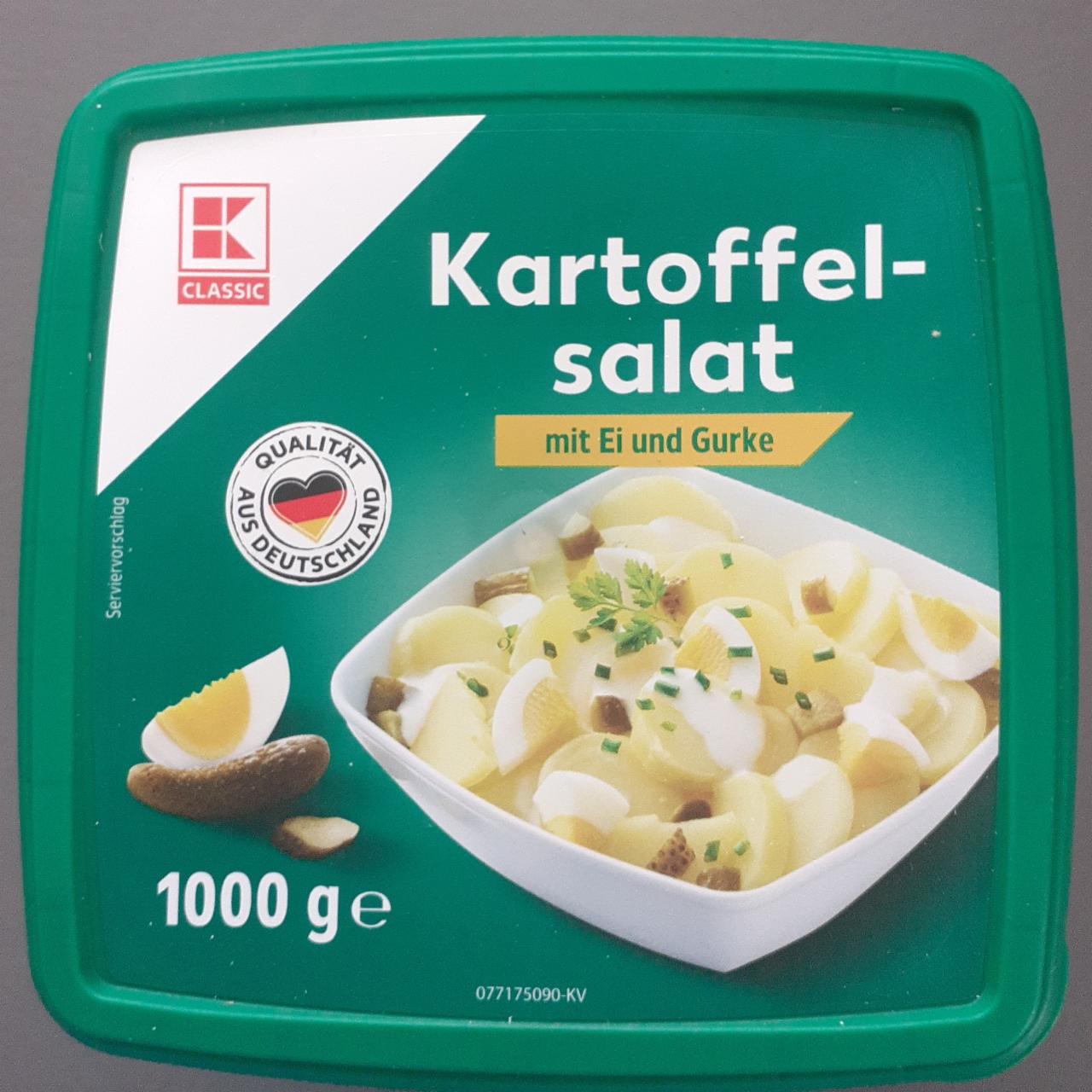 Fotografie - Kartoffelsalat mit Ei und Gurke K-Classic