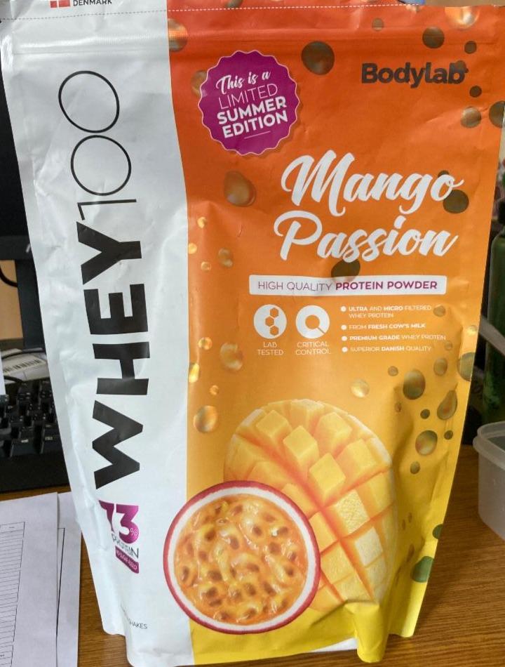 Fotografie - Whey 100 Mango Passion Bodylab