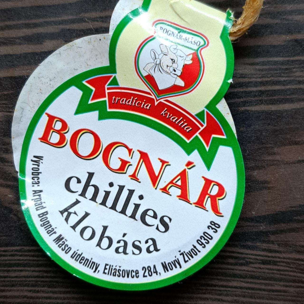 Fotografie - Chillies klobása Bognár