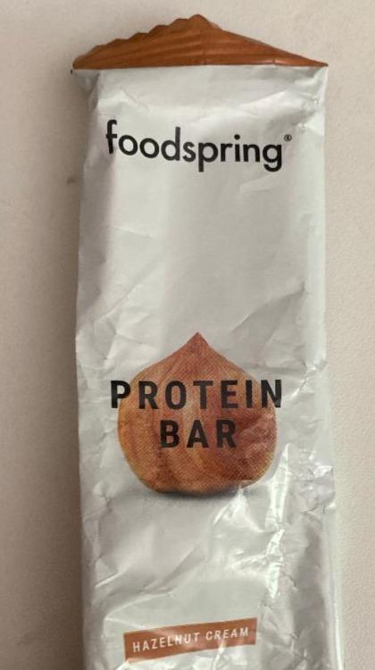 Fotografie - Protein bar Hazelnut cream Foodspring