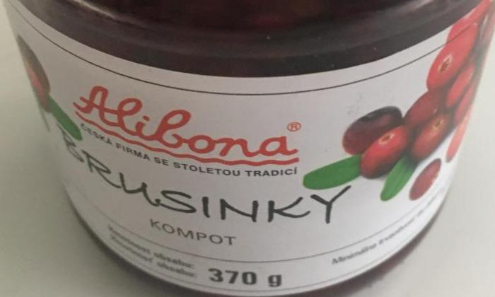 Fotografie - Brusinky kompot Alibona