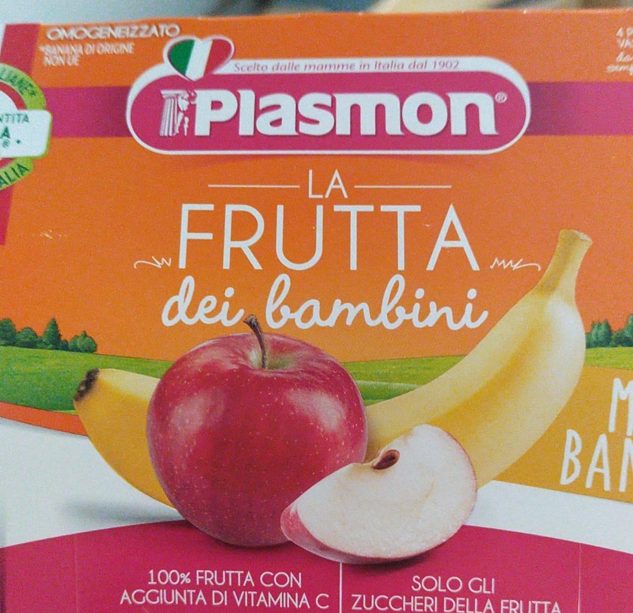 Fotografie - La Frutta dei bambini Mela Banana Plasmon