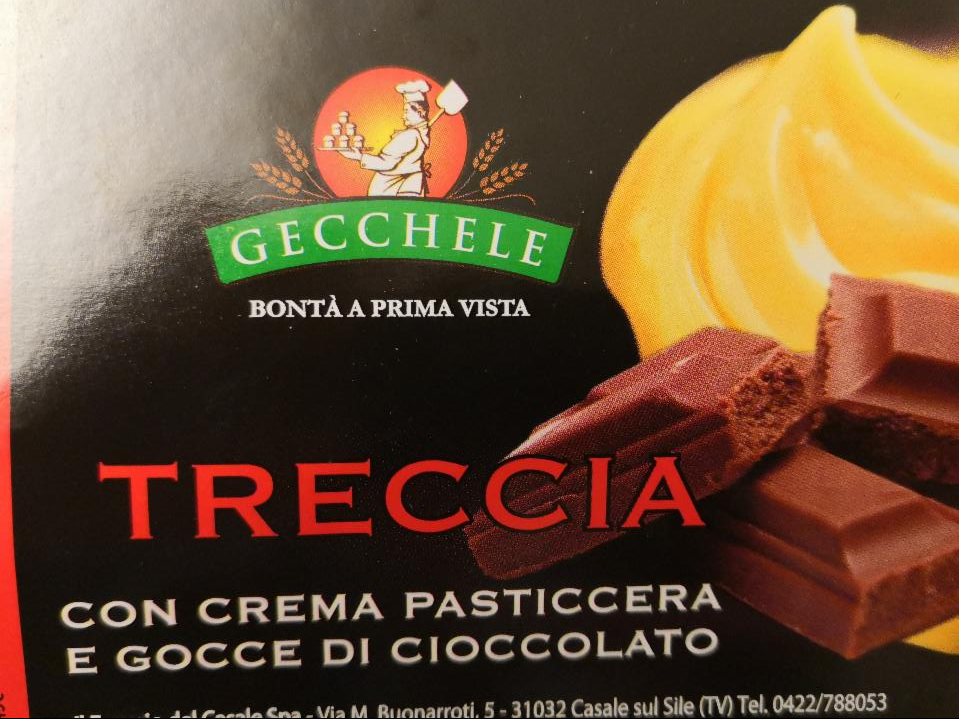 Fotografie - Treccia con crema pasticcera