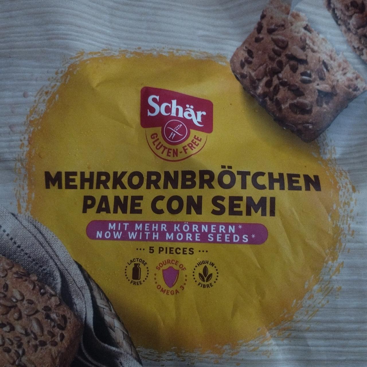 Fotografie - Mehrkornbrötchen pane con semi Schär