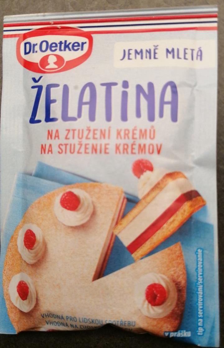 Fotografie - Želatina Na sladké i slané použití Dr.Oetker