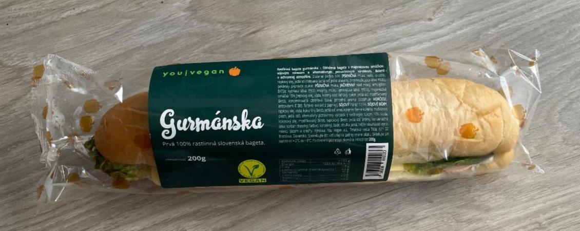 Fotografie - Vegan Gurmánska bageta You Vegan