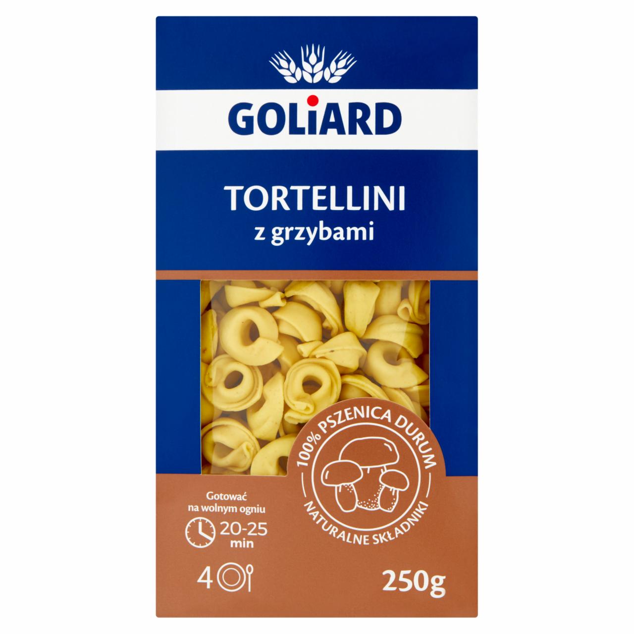 Fotografie - Tortellini z grzybami Goliard