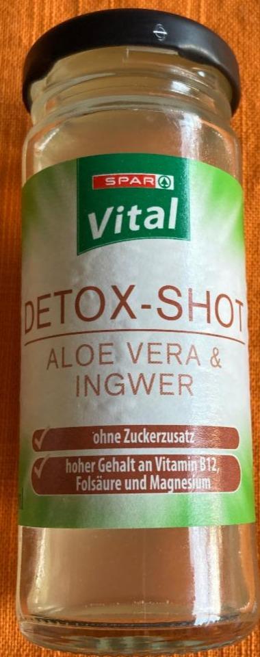 Fotografie - Detox-Shot Aloe Vera & Ingwer Spar Vital