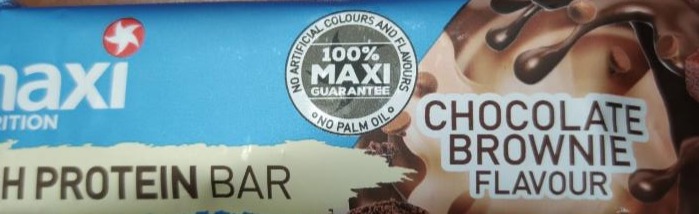 Fotografie - maxi nutrition high protein bar