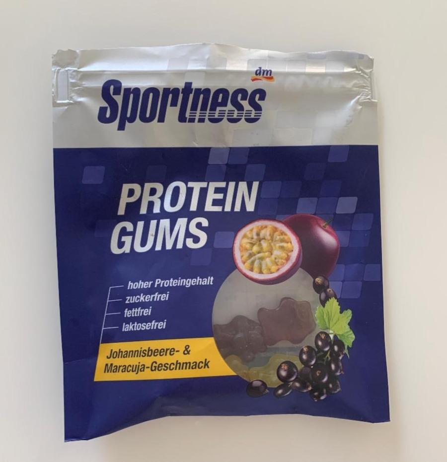 Fotografie - Protein Gums Maracuja & Johannisbeere-Geschmack Sportness