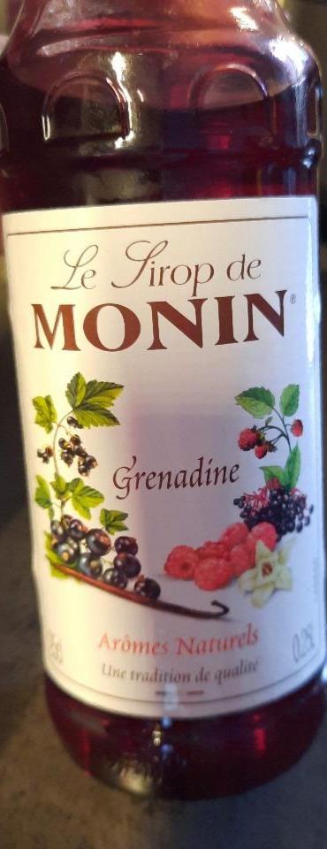 Fotografie - grenadine Monin