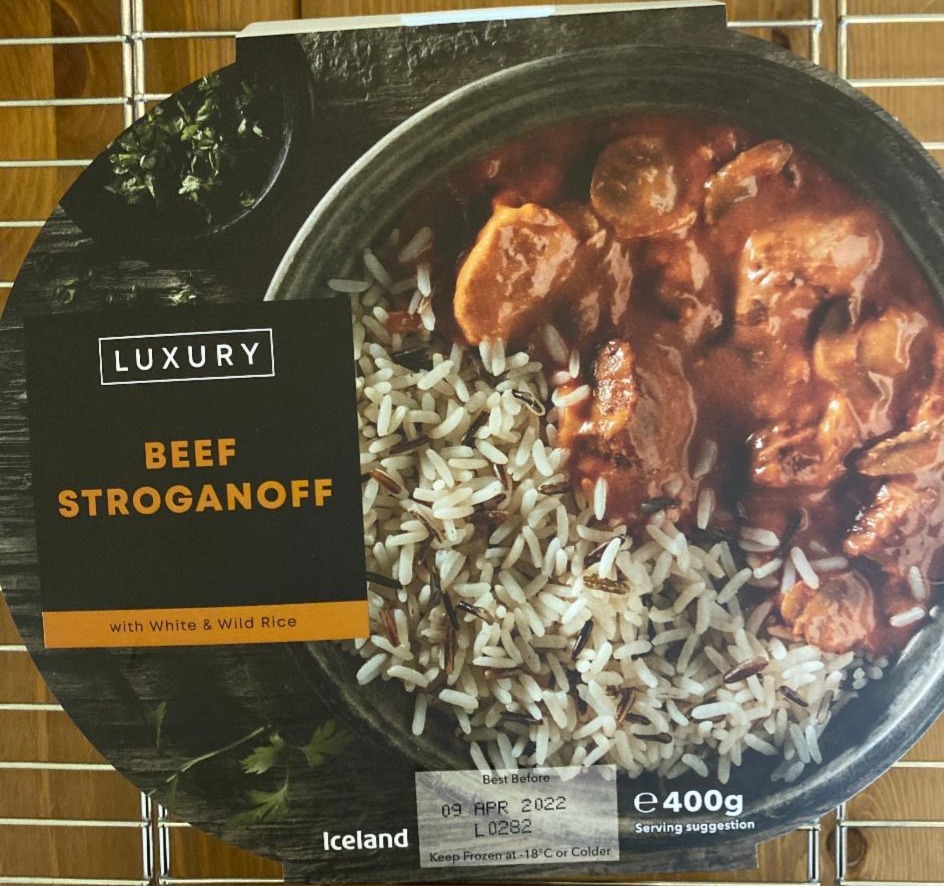 Fotografie - Luxury Beef Stroganoff Iceland