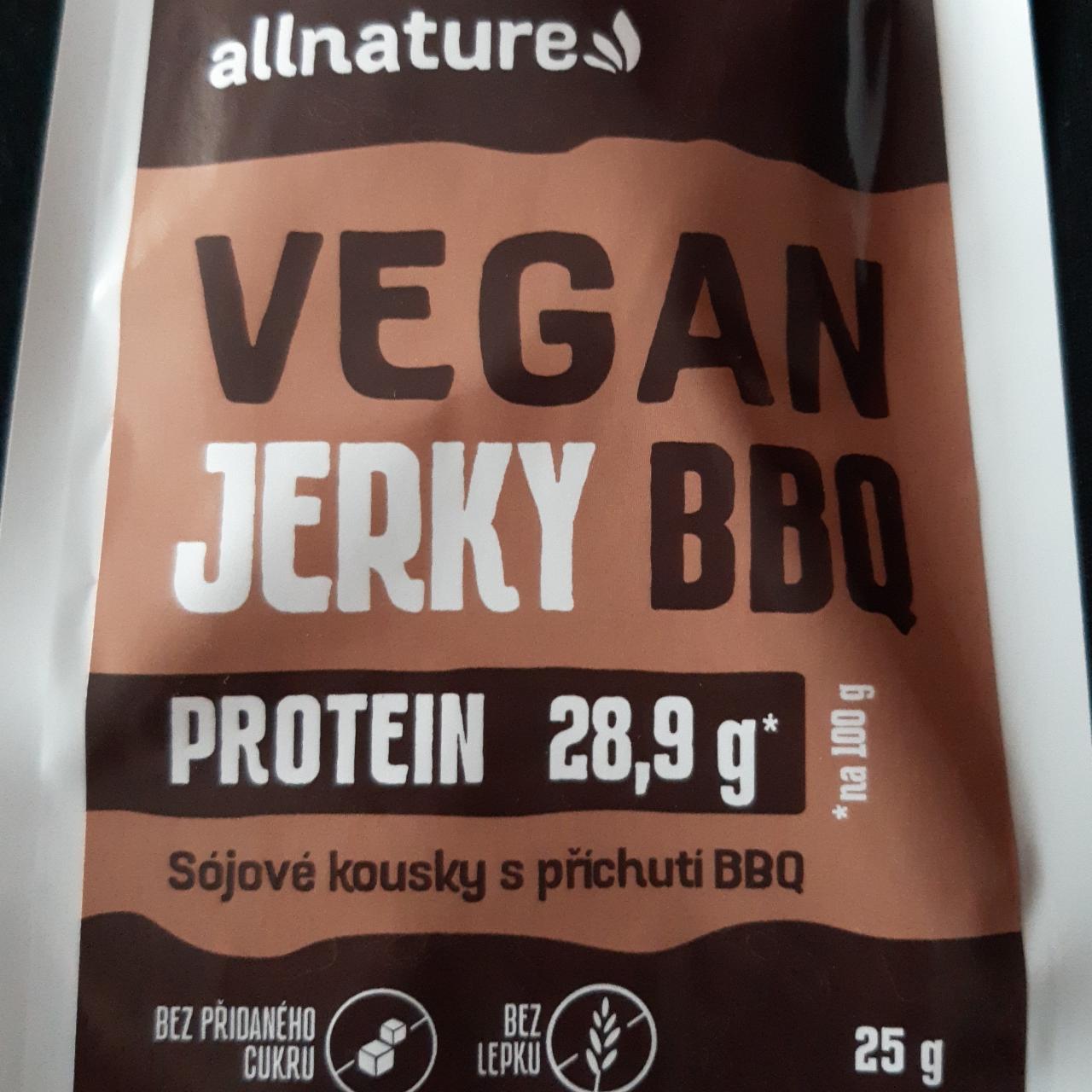 Fotografie - Vegan BBQ Jerky Allnature