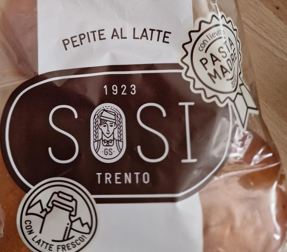 Fotografie - Pepite al latte Sosi Trento