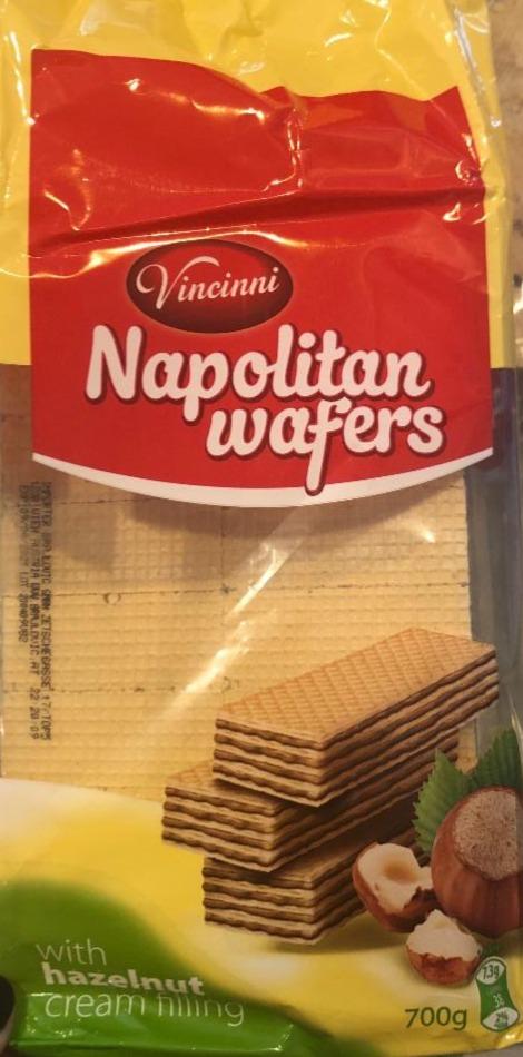 Fotografie - Vincinni Napolitan wafers with hazelnut cream filling